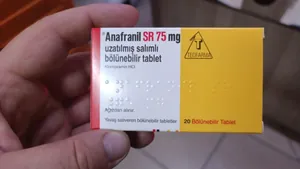 💊 قرص‌ آنافرانیل SR ۷۵ میلی‌گرم 💊