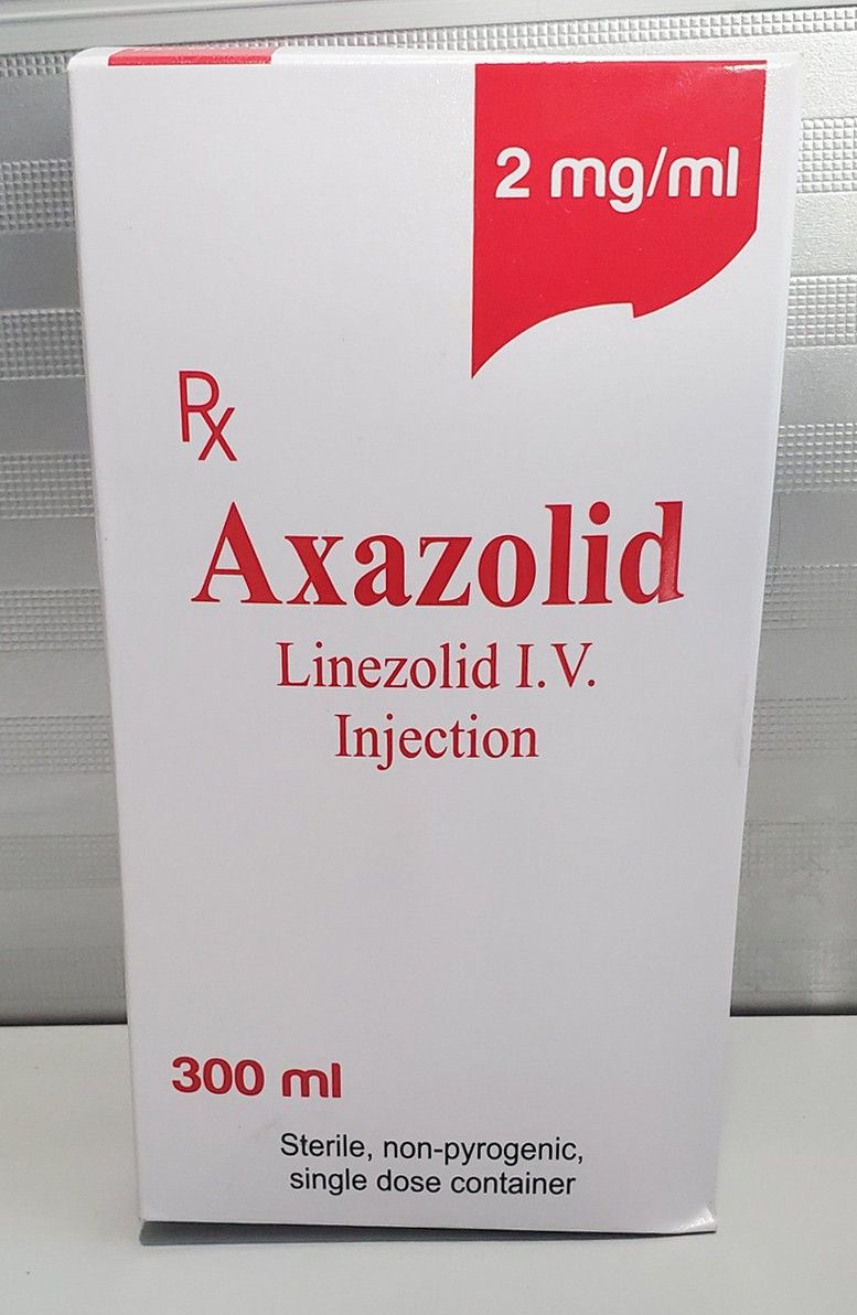 💉 تزریق وریدی آکسازولید لینزولید ۶۰۰ میلی‌گرم/۳۰۰ میلی‌لیتر 💉