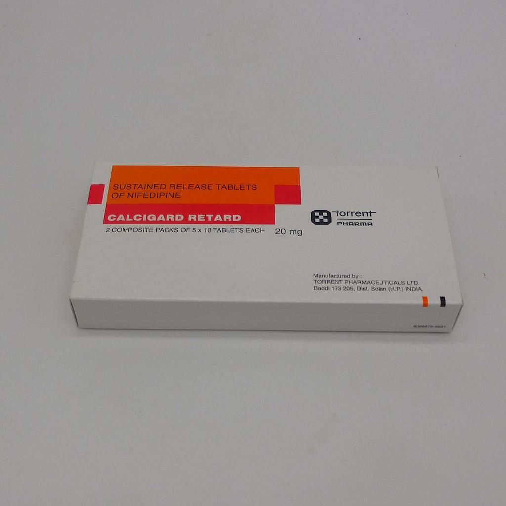 💊 قرص کالسیگارد ریتارد ۲۰ میلی‌گرم 💊