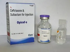 💉 سفتریاکسون و سولباکتام ۱.۵ گرم 💉