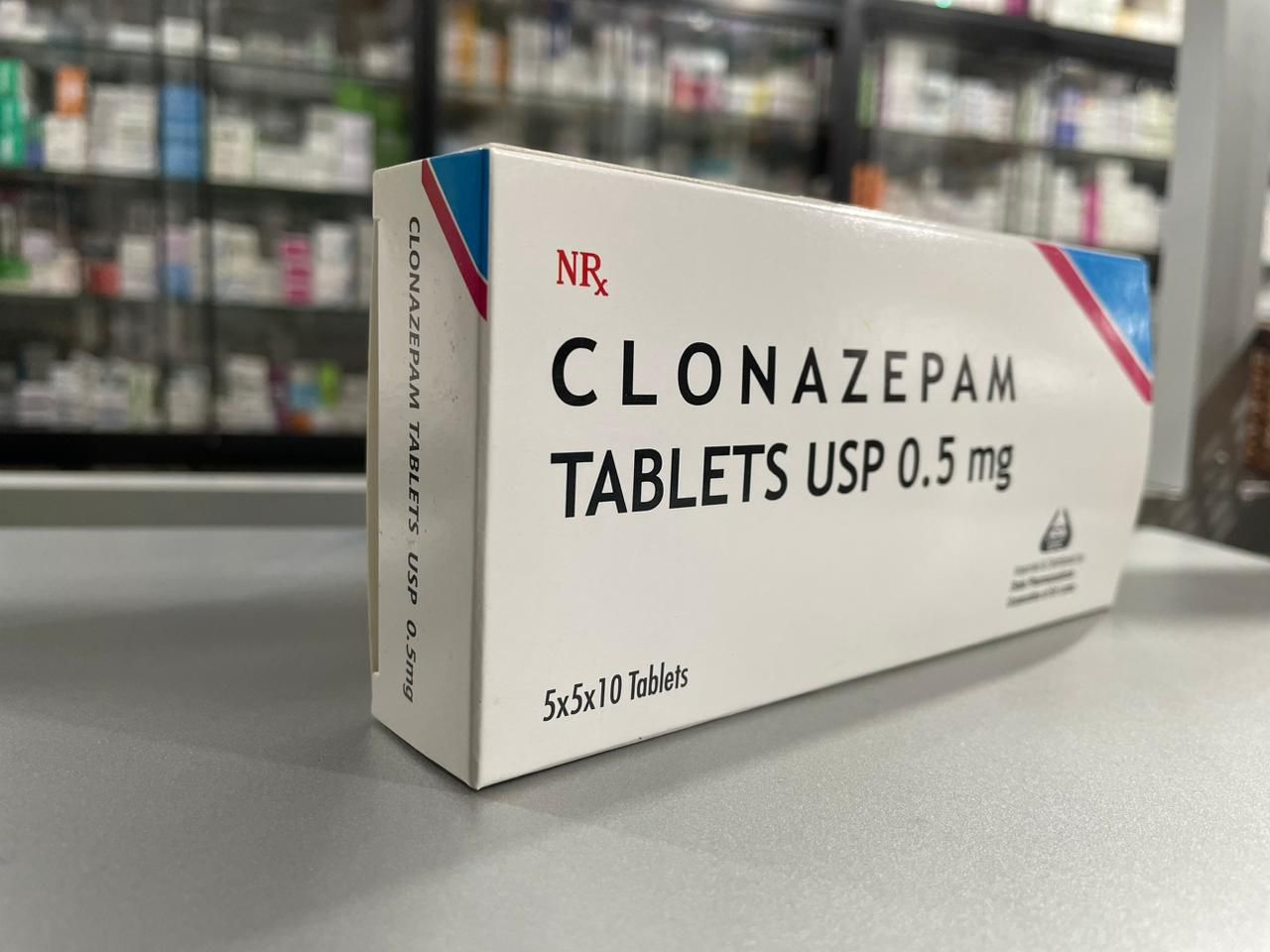 💊 قرص کلونازپام USP ۰.۵ میلی‌گرم 💊