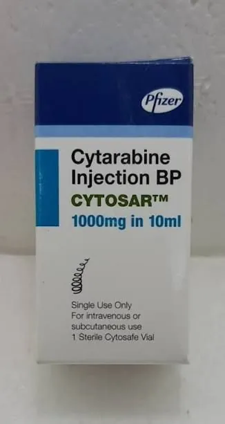 💉 سیتوسار سیتارابین ۱۰۰۰ میلی‌گرم در ۱۰ میلی‌لیتر تزریقی 💉