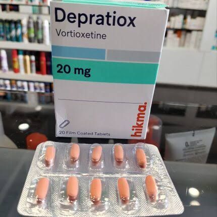 💊 قرص روکش‌دار دپراتیوکس ورتیوکستین ۲۰ میلی‌گرم 💊