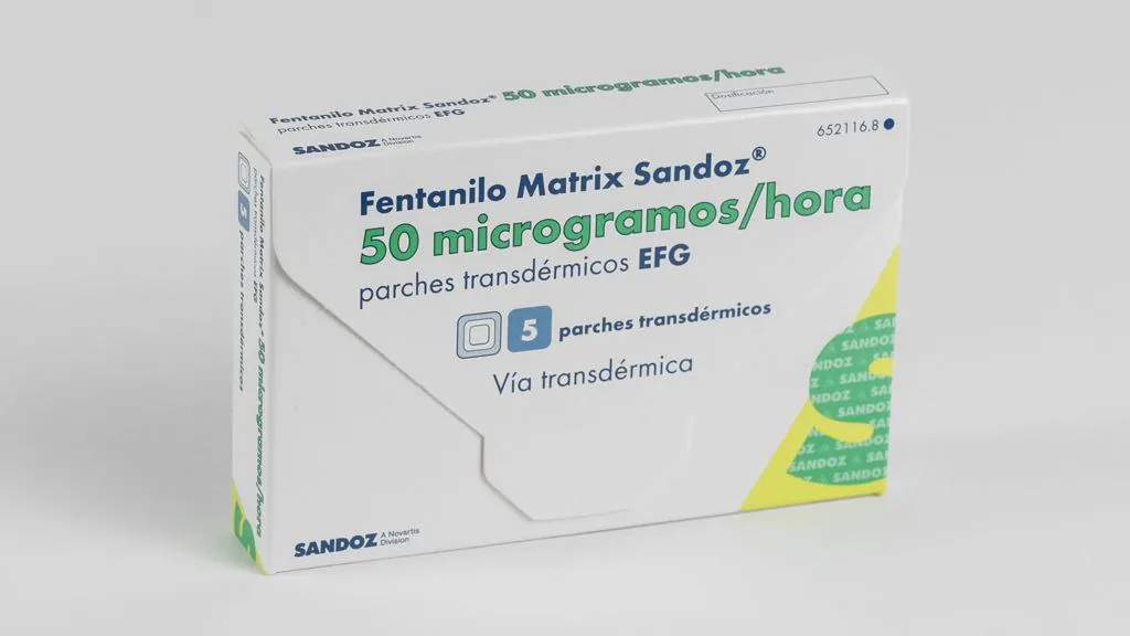 💉 پچ‌ فنتانیلو ساندوز ۵۰ میکروگرم/ساعت 💉