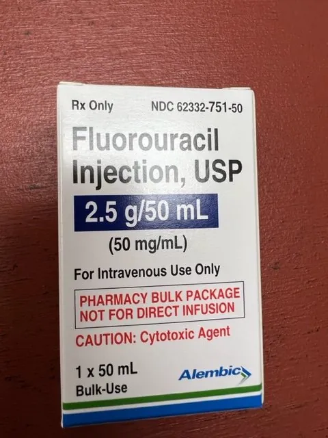 💉 فلورواوراسیل USP ۲.۵ گرم 💉