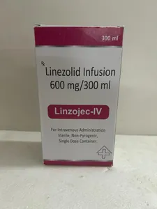 💉 انفوزیون لینزولید ۶۰۰ میلی‌گرم/۳۰۰ میلی‌لیتر 💉