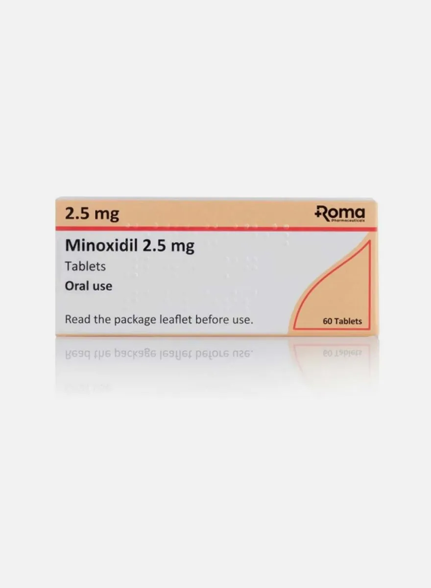 💊 قرص روما مینوکسیدیل ۲.۵ میلی‌گرم 💊