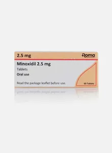 💊 قرص روما مینوکسیدیل ۲.۵ میلی‌گرم 💊