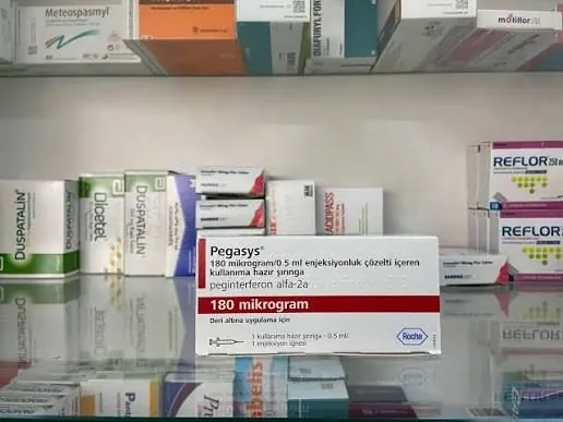 💉 پگاسیس ۱۸۰ میکروگرم/۰.۵ میلی‌لیتر 💉