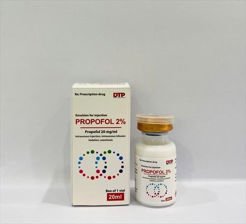 💉 پروپوفول ۲٪ ۲۰ میلی‌گرم/میلی‌لیتر 💉