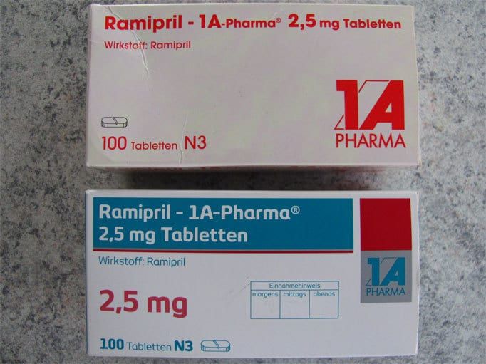💊 قرص رامیپریل ۲.۵ میلی‌گرم 💊