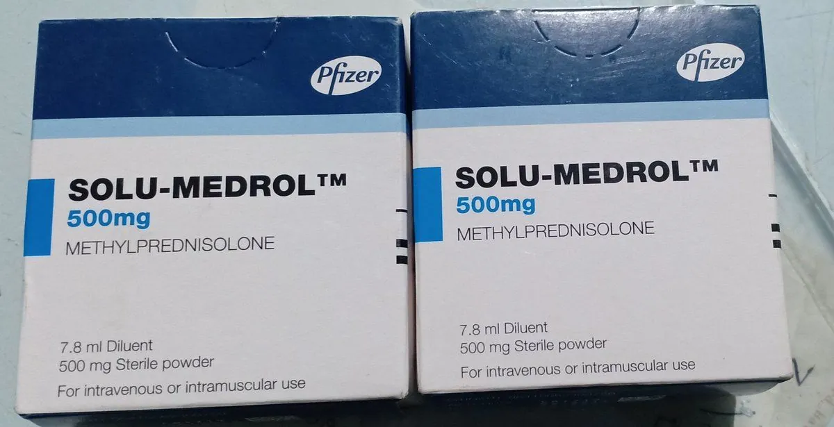 💉 Solu-Medrol 500mg Injection 💉