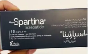 💉 قلم آماده تزریق اسپارتینا تیرزپاتید ۱۵ میلی‌گرم در ۰.۶ میلی‌لیتر 💉