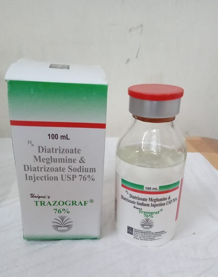💉 ترازوگراف ۷۶% ۱۰۰ میلی‌لیتر 💉