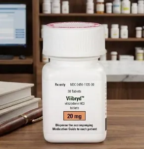 💊 قرص ویبراید ویلازودون HCl ۲۰ میلی‌گرم 💊