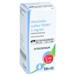 💉 وینکریستین سولفات تیوا ۱ میلی‌گرم/میلی‌لیتر 💉